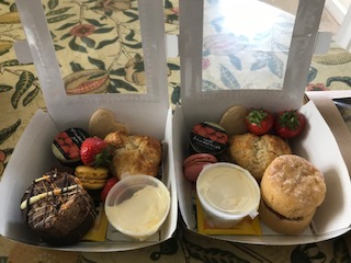 Cream Teas Boxed ready for delivery in Somerset
